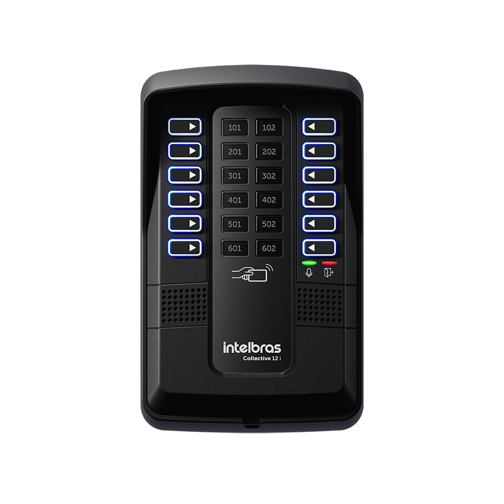 Intercomunicador Intelbras para 12 departamentos