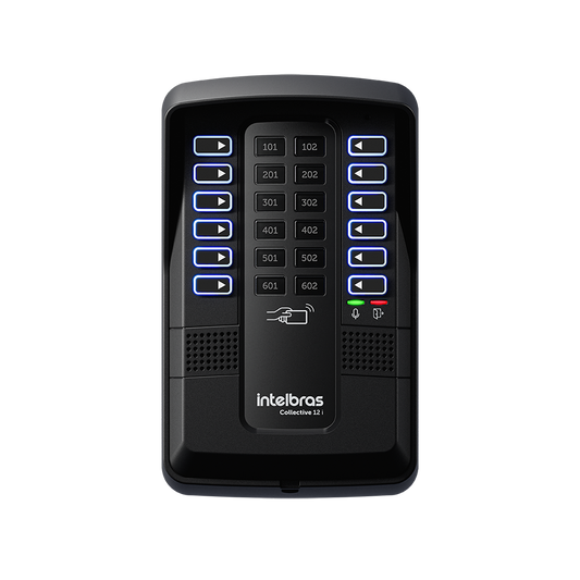 Intercomunicador Intelbras para 12 departamentos