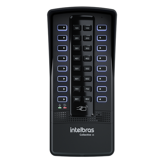 Intercomunicador Intelbras para 16 departamentos
