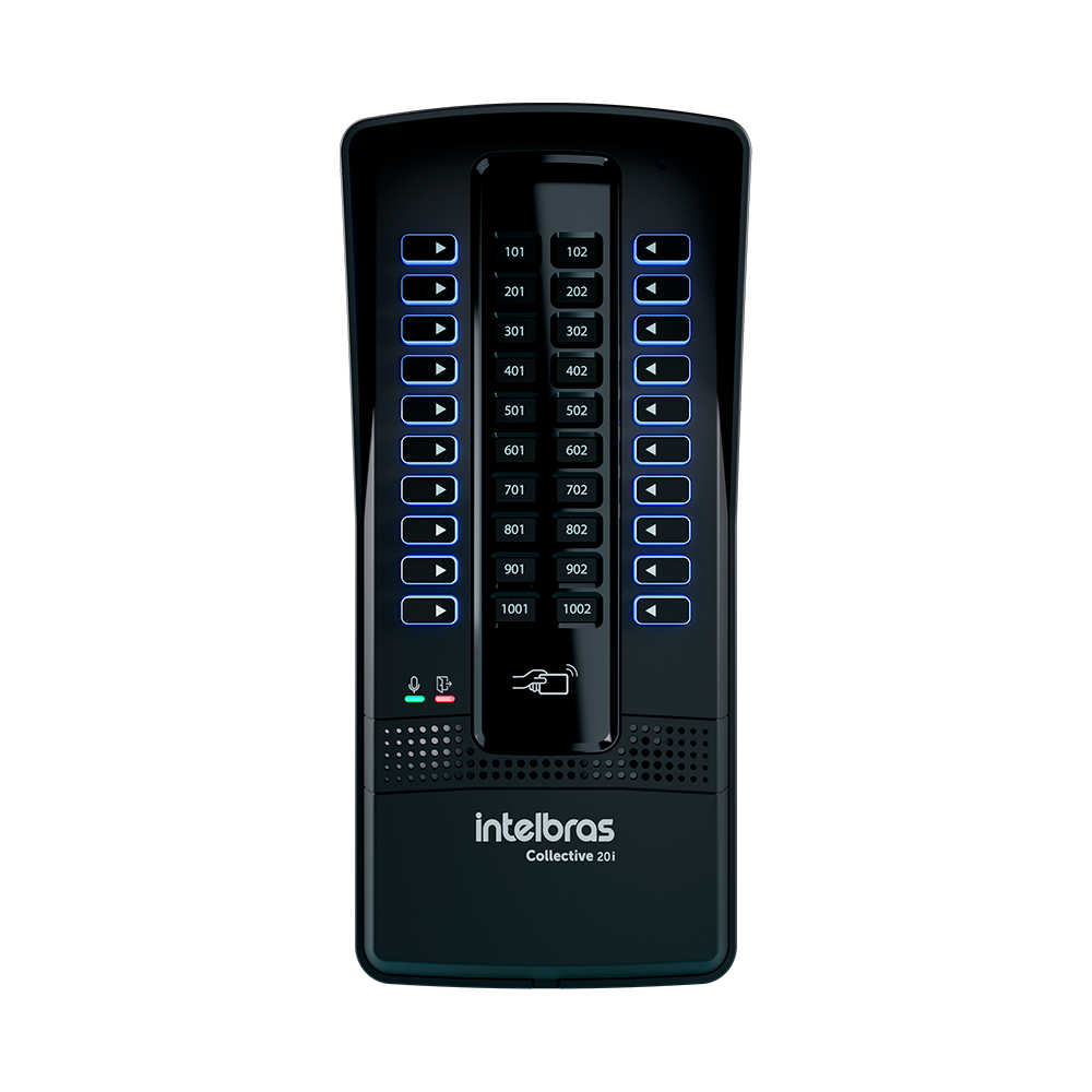 Intercomunicador Intelbras para 20 departamentos