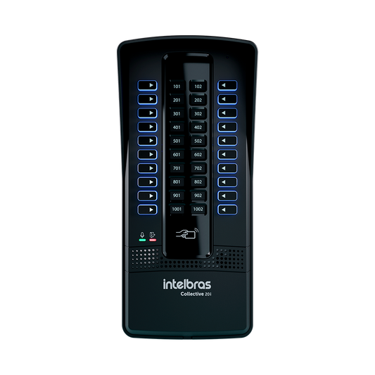 Intercomunicador Intelbras para 20 departamentos