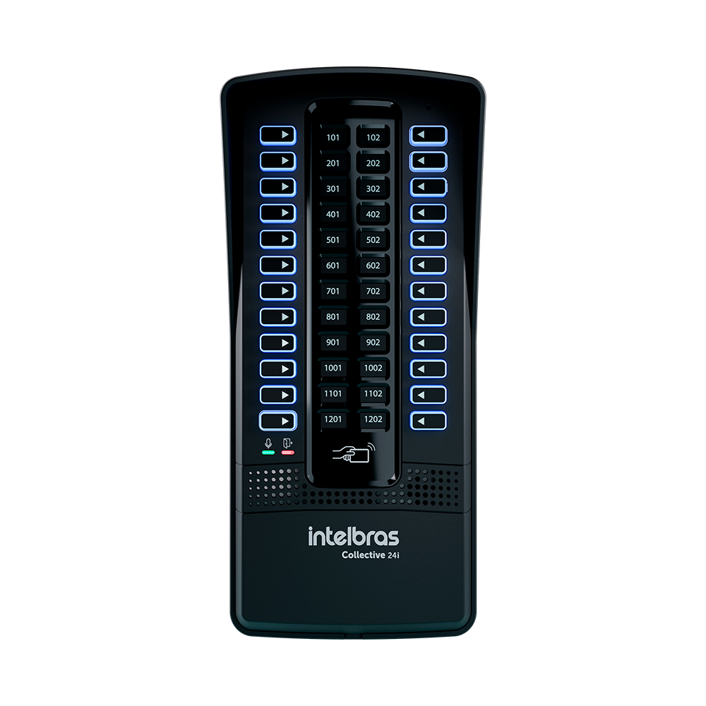 Intercomunicador Intelbras para 24 departamentos