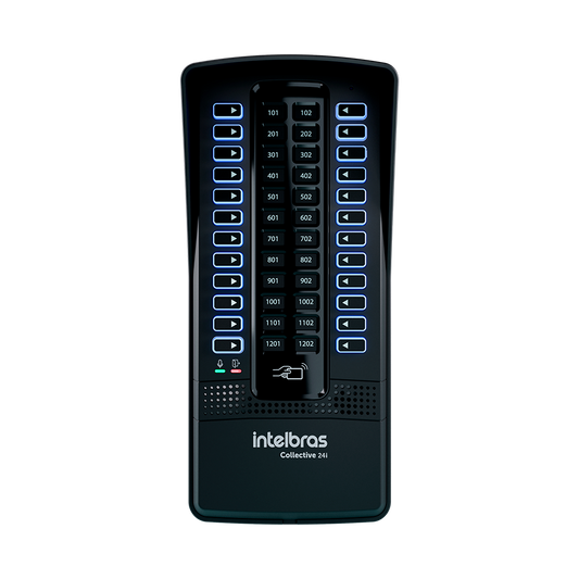 Intercomunicador Intelbras para 24 departamentos