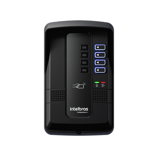 Intercomunicador Intelbras para 4 departamentos