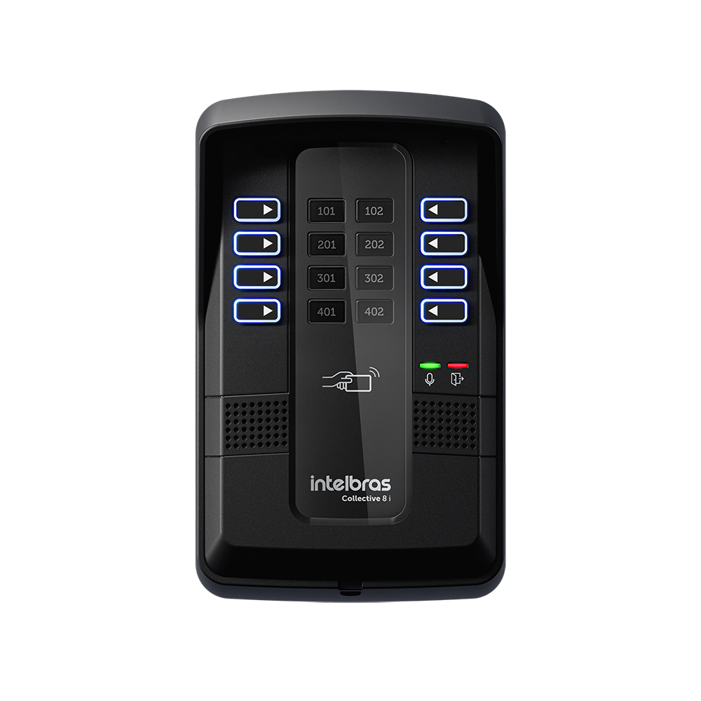Intercomunicador Intelbras para 8 departamentos