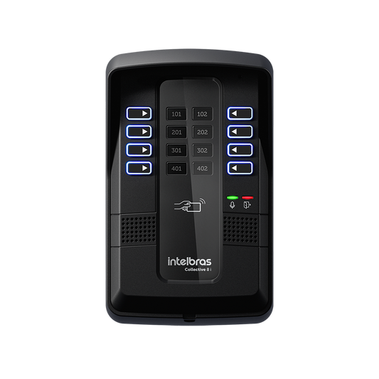 Intercomunicador Intelbras para 8 departamentos