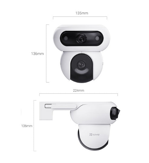 Cámara Ezviz - H90 DUAL 4MP (Doble Lente) - Exterior