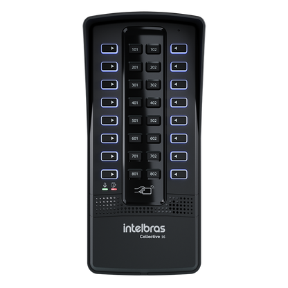 Intercomunicador Intelbras para 16 departamentos