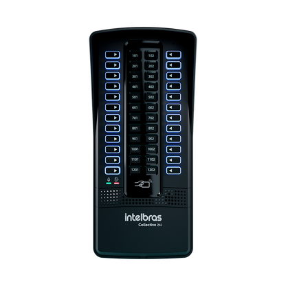 Intercomunicador Intelbras para 24 departamentos